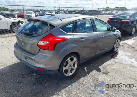 2012 Ford Focus Titanium from USA, damaged, VIN 1FAHP3N28CL301280